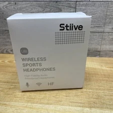 Stiive Bluetooth Headphones Wireless Sports Earbuds Waterproof with Mic BLK/GRN