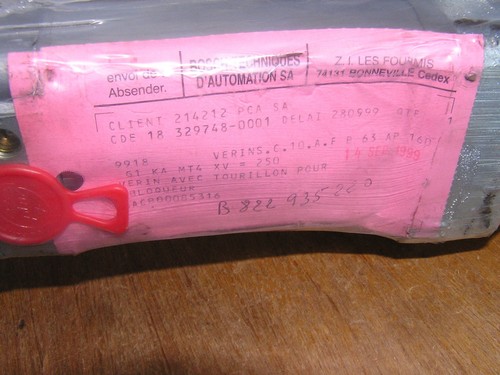 NEW - BOSCH B822935220 B 822 935 220 63 x 160 Tie rod cylinder TRB factory seal - Bild 4 von 8