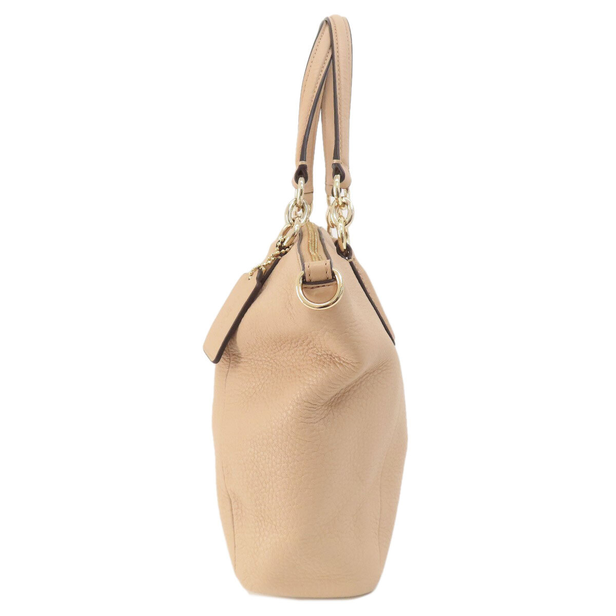 Coach コーチ　2way ブラックレザー トートバッグ F36675 COACH コーチ F36675 2WAY ハンドバッグ レザー レディース