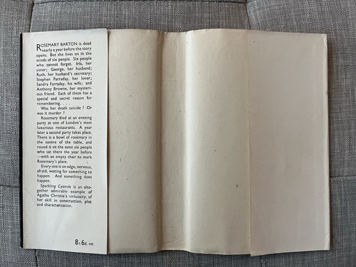 Sparkling Cyanide, Agatha Christie, Collins 1945, Erstausgabe, Erstdruck - Bild 12 von 24
