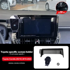 360 Degree Rotation Car Phone Holder for 19-24 Toyota Corolla 8inch Accessories
