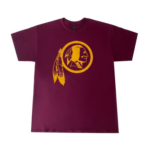 Washington Redskins Commanders T-Shirt Vintage Logo Adult TShirt - Picture 1 of 2