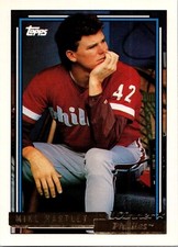 1992 Topps Baseball - Gold Winner #484 Mike Hartley