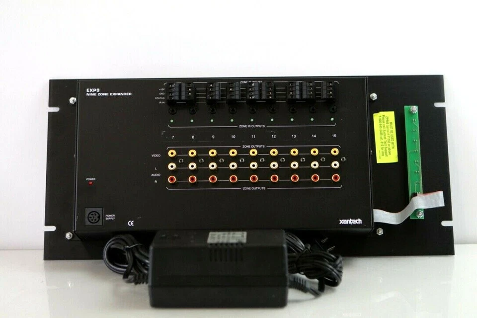 Módulo de expansión de nueve zonas Xantech EXP9-9 para ZPR68-10 B X5 Foto 3 de 3