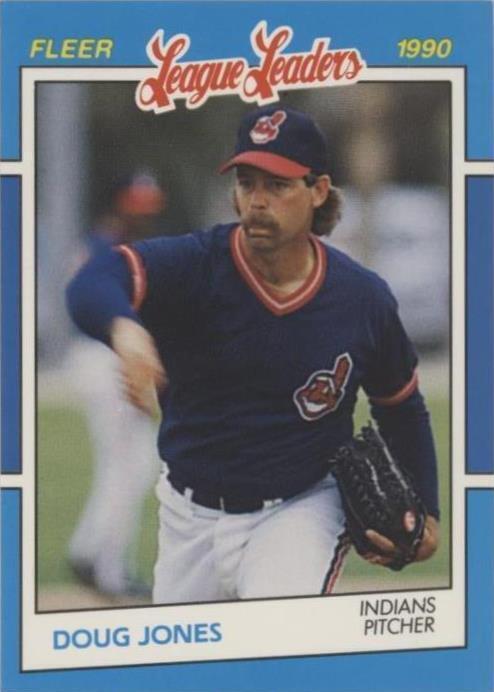 1990 Fleer Baseball's League Leaders - Doug Jones #20 - 1 of 1