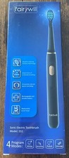 Fairywill Sonic Electric Toothbrush 2 Brush Heads 4 Modes 551 USB Cable NIB nEW