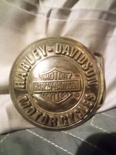 Harley davidson belt buckle