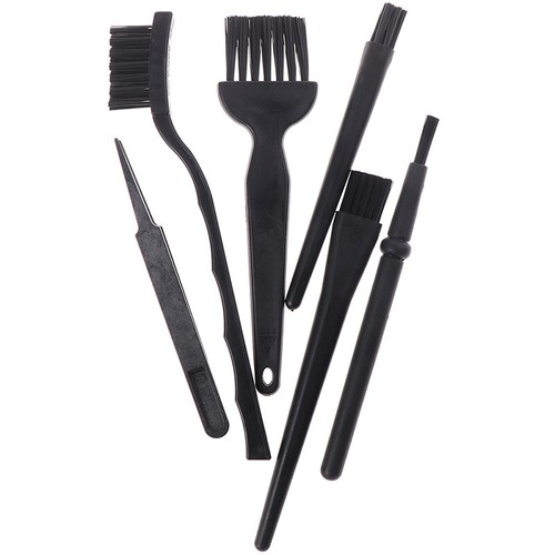 6Pcs/1Set Anti Static Brush Cleaning Brush Tool For Mobile Phone Tablet Rep* _yi - Afbeelding 10 van 12