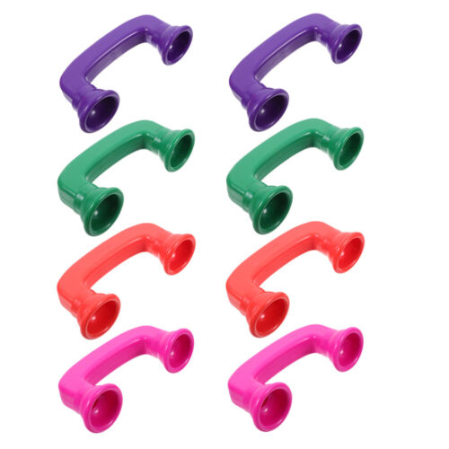 8pcs Plastic Whisper Phone Kids Hearing Feedback Reading Phone Toddler Mobile Phone - Picture 12 of 12