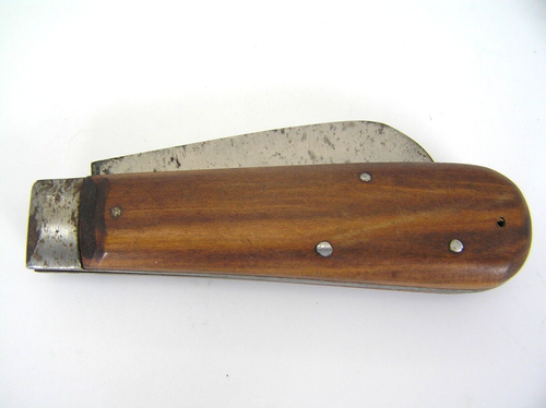 Vintage 1800s? Frieder Herder Abr. Son Pocket Knife w/ Major Snap To the Blade! - Picture 5 of 15