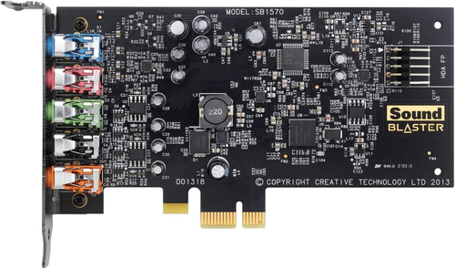 Creative Sound Blaster Audigy FX Pcie 5.1 Internal Sound Card with High Performa - Afbeelding 2 van 5