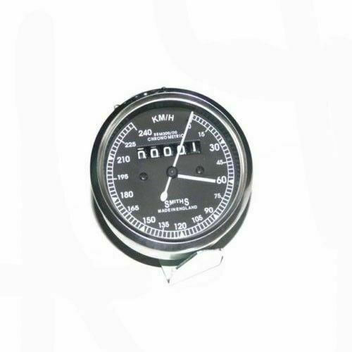 Replica Smiths Speedometer 240 Kph Km/H For Royal Enfield Norton BSA Triumph @US - Bild 1 von 11