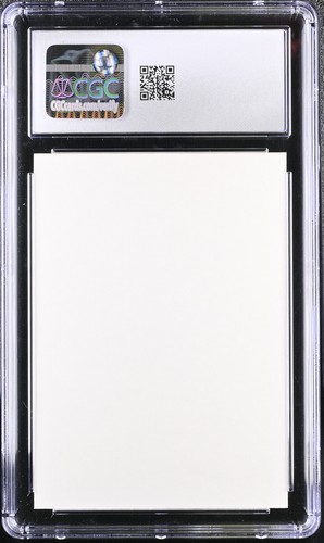 POP 1! RARE Error Card BLANK BACK  1992 Topps #50 Ken Griffey Jr. CGC 9 Mint HOF - Picture 3 of 6