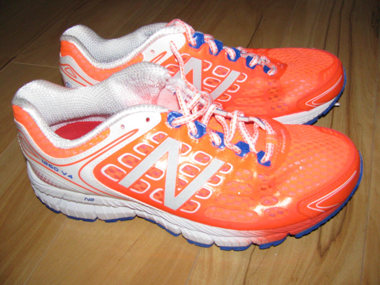 NEW BALANCE Women's Running shoes W1260PB4 Neon orange Wide (D) 10.5W NEW BALANCE Women's Running shoes W1260PB4 Neon orange Wide (D) 10.5W