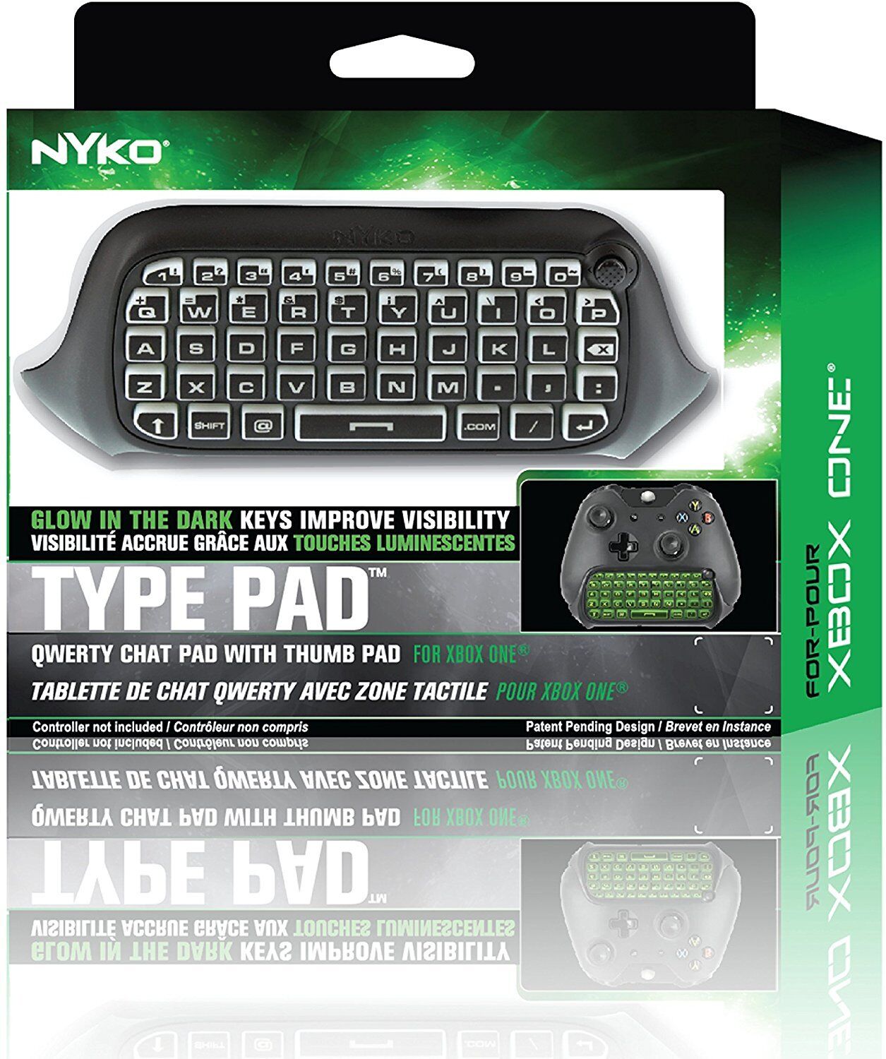Nyko Xbox One Type pad Keypad for Microsoft System Wireless Controller Nyko Xbox One Type pad Keypad for Microsoft System Wireless Controller