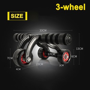 Pro-Fitness-Carver-Abdominal-Muscle-Exercisers-Wheel-Abs-Workout-Gym-Roller-US