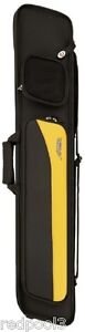 Predator-Sport-3x4-Yellow-Soft-Pool-Cue-Case-CSP3x4Y-Embossed-Soft-Cue-Case