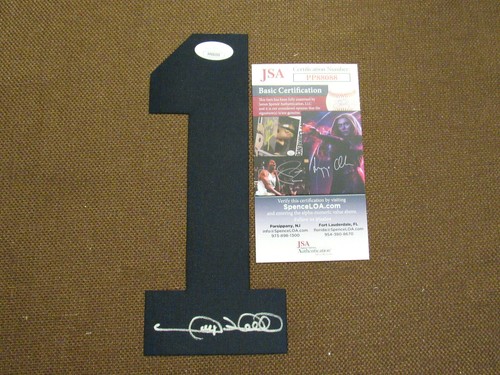 GARY SHEFFIELD 500 HR CLUB NY YANKEES SIGNED AUTO JERSEY UNIFORM NUMBER 1 JSA 3 - Picture 3 of 3