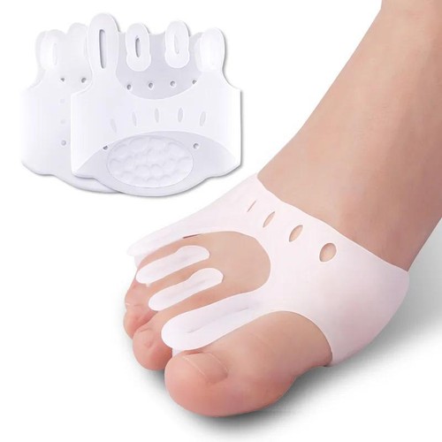 Almohadillas separadoras de dedos correctoras de juanete de gel 2 piezas - espaciadores ortopédicos Hallux Valgus - Imagen 5 de 25