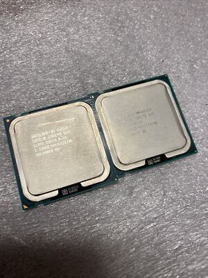 2 Intel Core 2 Duo E6550 2.33GHz 2-Core LGA775 Desktop CPU Processor SLA9X SLAAT