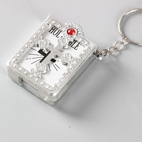 Gift Men Souvenirs Women Holy Bible Keychain acheter Bag Pendant Key Chain Car Key Ring