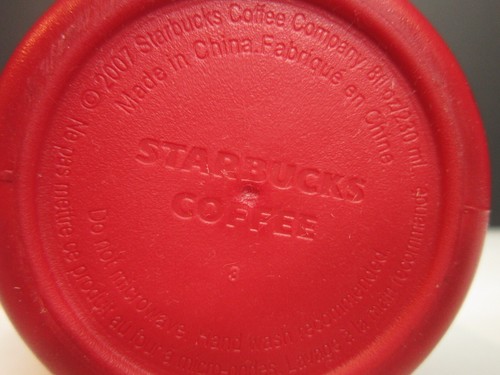 2009 Starbucks Travel Tumbler Rabbit Squirrel Butterfly Deer 8 Ounce Kid Size - Picture 6 of 8