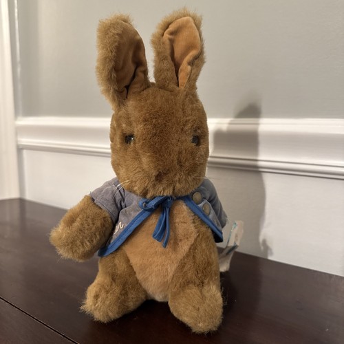 Vintage Peter Rabbit With Tag Eden 1985 Collectible