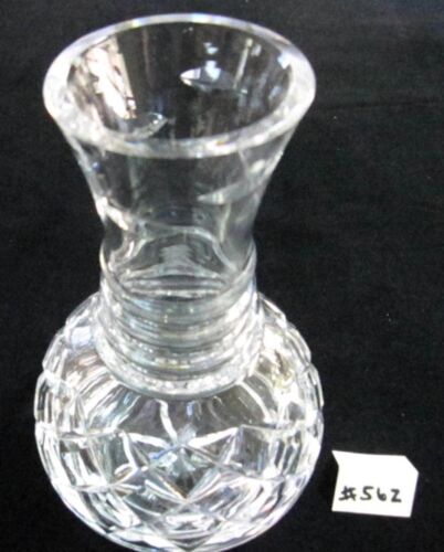 WATERFORD CARAFE, 8"H, GIFTWARE PATTERN, LOVELY AND EXCELLENT CONDITION. - Picture 3 of 3