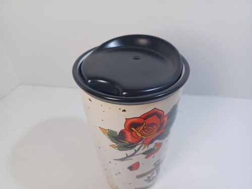 STARBUCKS Mermaid Mug~2015 Siren Anchor Ceramic Travel Tumbler w Lid~Sailor~12oz - Picture 5 of 8