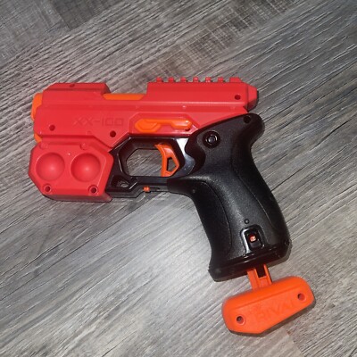 NEW  RIVAL NERF KNOCK OUT  XX-100 GUN, 90 FPS  VELOCITY