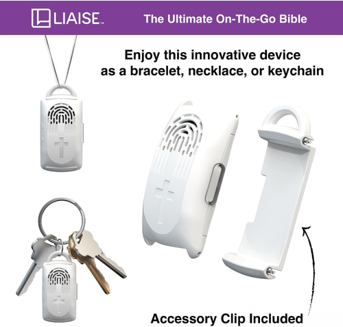 Wearable Audio Wrist Band, WWJD Bracelet and Audio Bible, 300+ Verses from NIV - Picture 4 of 12