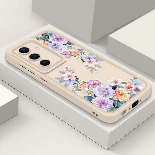 Funda de teléfono suave con flores para Samsung Galaxy A16 A56 A55 A25 A05S S25 Ultra Cover - Imagen 13 de 18