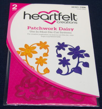 Heartfelt Creations HCD1-7208 Patchwork Daisy Dies 2pcs