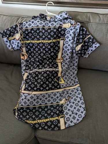 Nightgown Shirt with Pattern Large - Picture 7 of 17