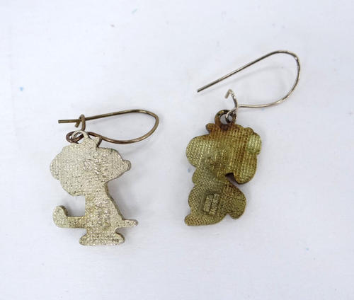 Snoopy Vintage Misc Lot Erasers Thumb Tacs Earrings 2" Figure - Picture 4 of 16