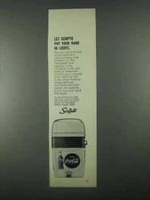 1967 Scripto Coca-Cola Lighter Ad - Name in Lights