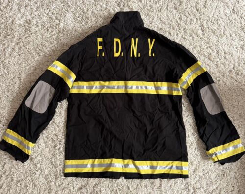 FDNY Firefighter Suit Adult Large Fancy Dress Realistic Halloween - Picture 2 of 15