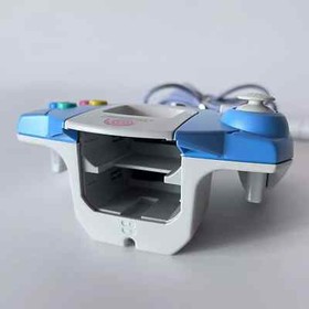 SEGA Dreamcast Controller Pearl Blue HKT-7700 Official Box Set Tested Excellent