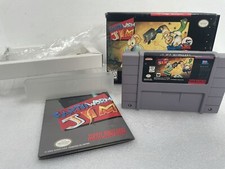 Earthworm Jim 2 (Super Nintendo, SNES) With Box And Poster!
