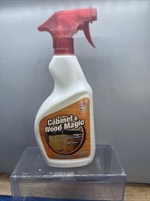 Magic Cabinet And Wood Cleaner Polish 24oz Trigger Spray Approx 50% Remaining