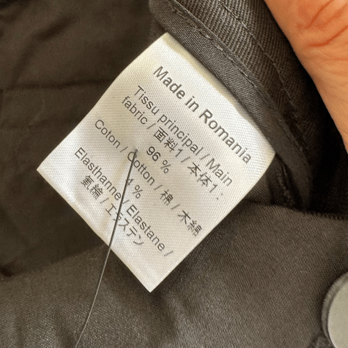 NWT Louis Vuitton Uniforms Trous Back Bio Straight Trouser Pants 46/30 - Picture 7 of 7