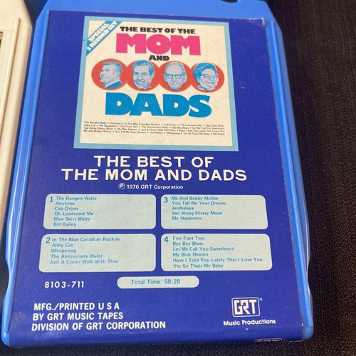 Vintage 8 Track 06 Tapes Country Rock Soul 60'-70's lot #2 - Picture 5 of 11