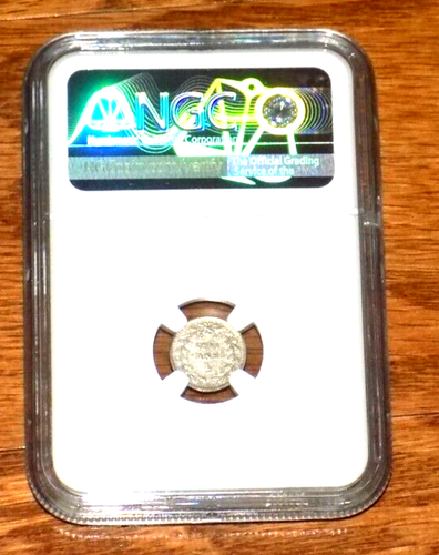 1869 Netherlands 5C 5 Cents Silver Coin NGC XF40 King Willem III DUTCH COIN - Picture 3 of 4