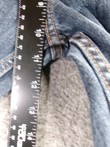 Wrangler Jeans Men 34X32 Blue Slim Fit Straight Leg Dark Wash Rodeo Red Vintage - Picture 5 of 13