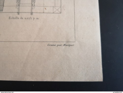ANNALES PONTS et CHAUSSEES (Dep 45) Viaduc sur la Vallée de la Loire à Gien 1893 - Imagen 4 de 4