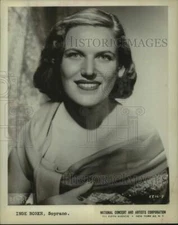 1956 Press Photo Inge Borkh, Soprano - hca75233