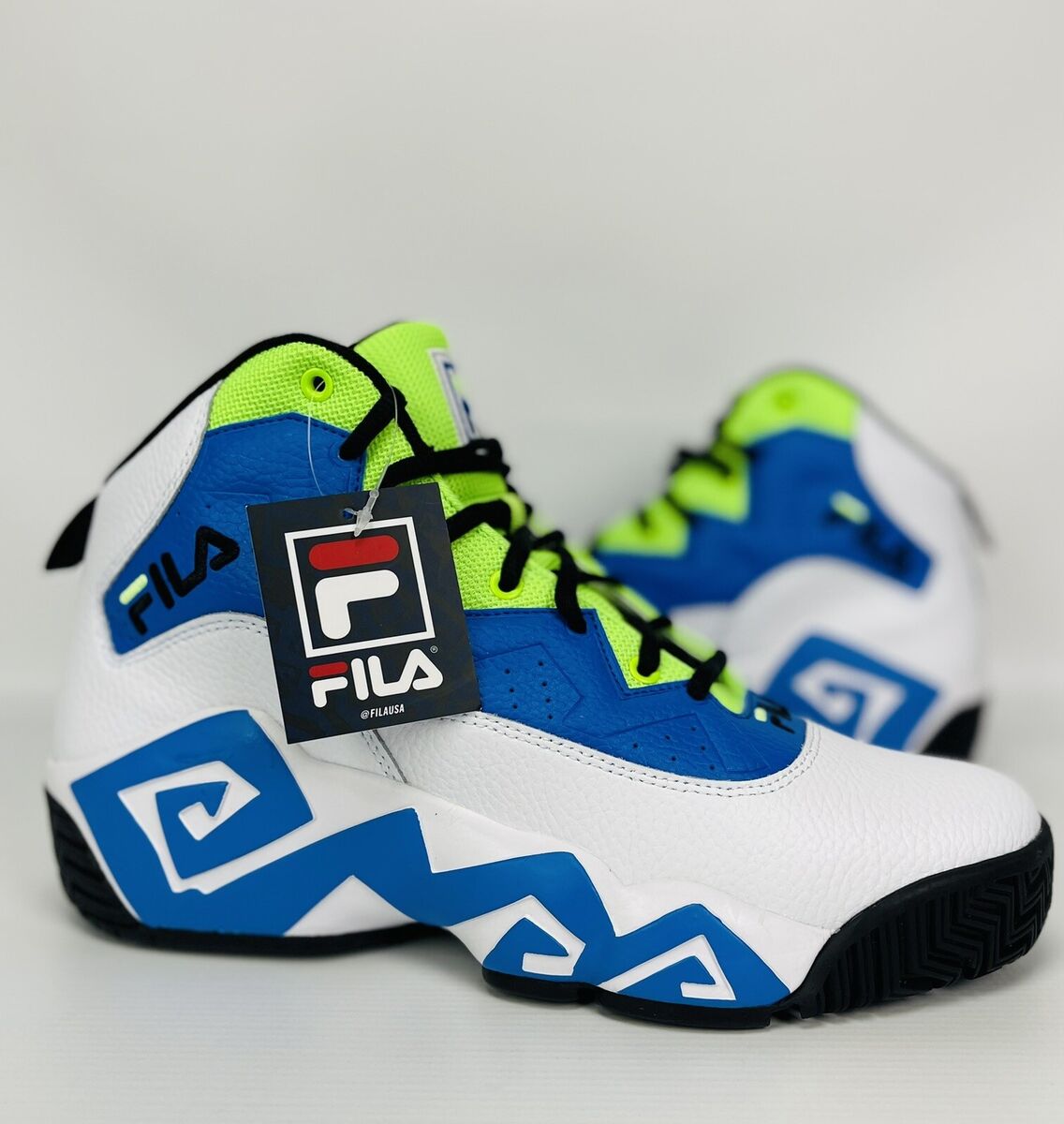 ■FILA■ Cool Golji PantsFS2FPH2251FBRN 1100FS2FPH2251FBRN Fila MB “Electric Blue” Size 11.5 Mens Jamal Mashburn 96