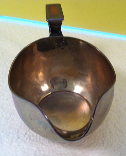 Antiker Sterling Silber 7/16 Pint Krug - Bild 3 von 6