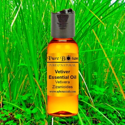 Vetiver Essential Oil 100% Pure & Natural Ship Free UNDILUTED · 1oz - 1 Gallon!