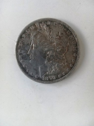 MORGAN SILBER DOLLAR 1879 wunderschön einzigartige Sammler Silbermünze - Bild 1 von 4